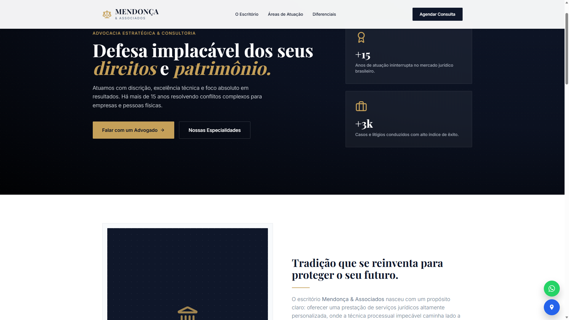 Preview do projeto Advocacia