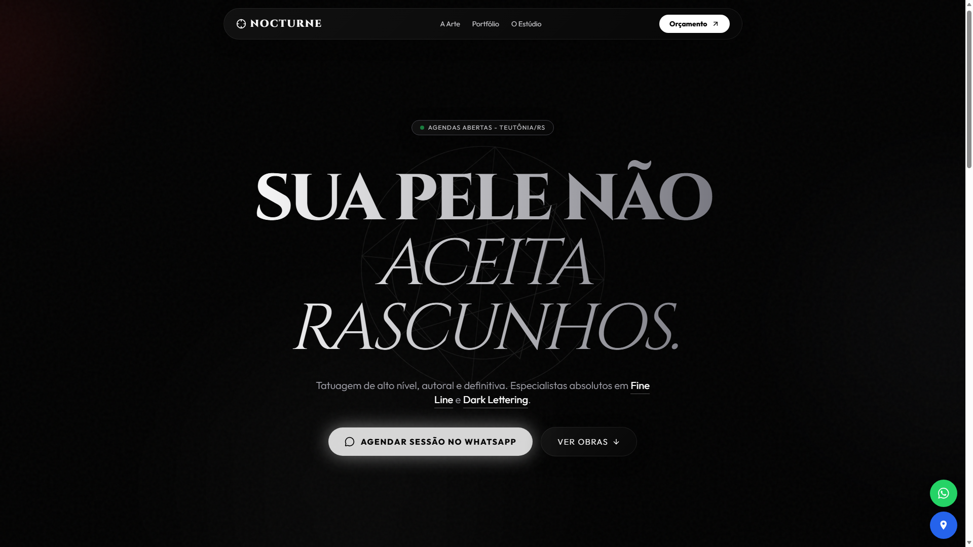 Preview do projeto Tattoo